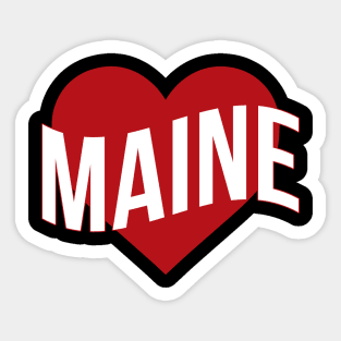 Maine Love Sticker